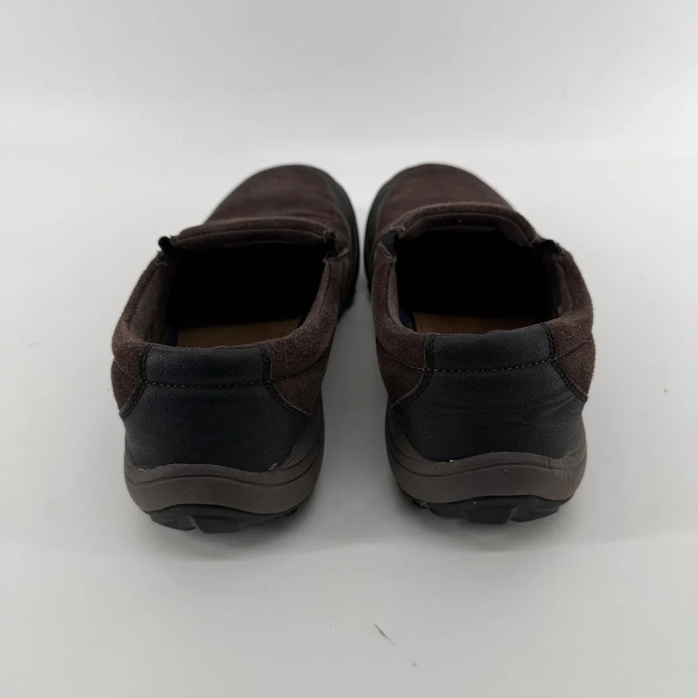 Weatherproof‎ Vintage Local Mens 11 Brown Suede Slip On Casual Shoes 684811